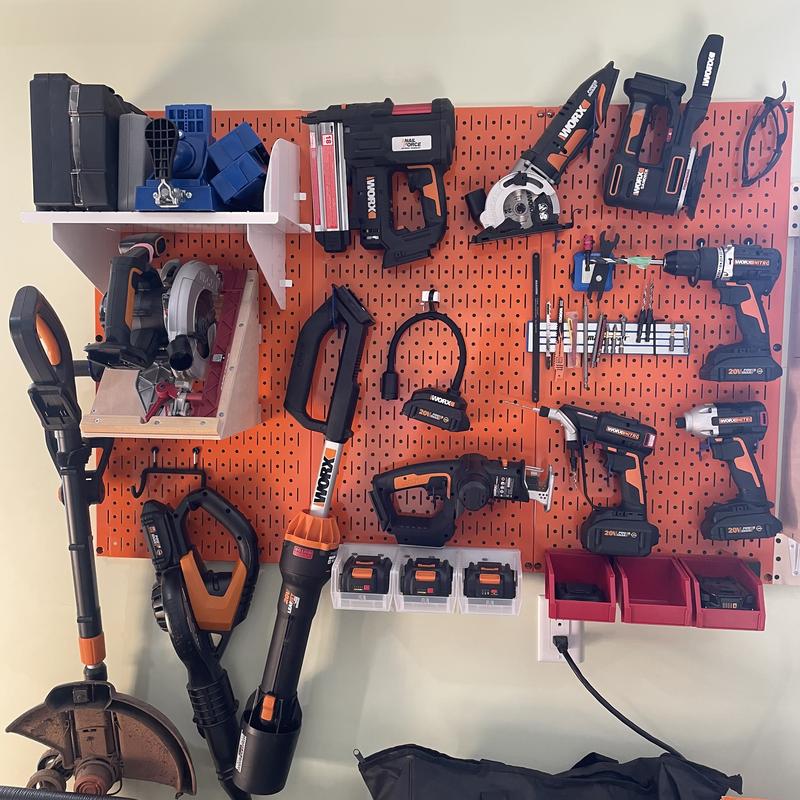 My WORX power share collection - included WG543 blower