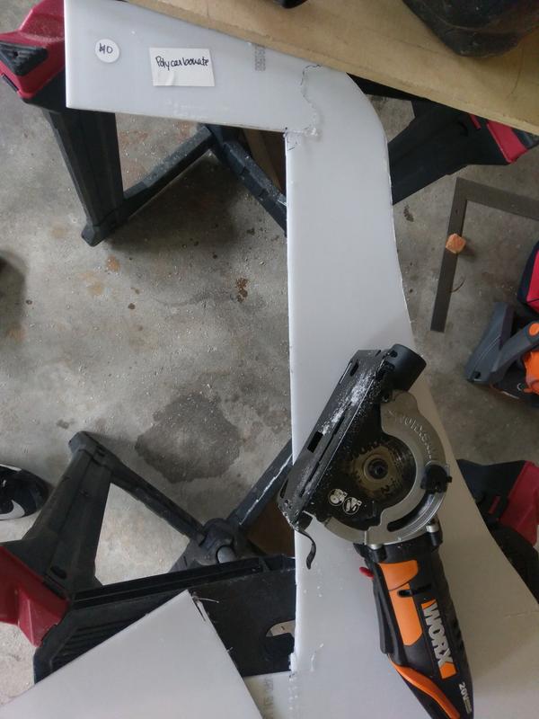 I used this to cut polycarbonate