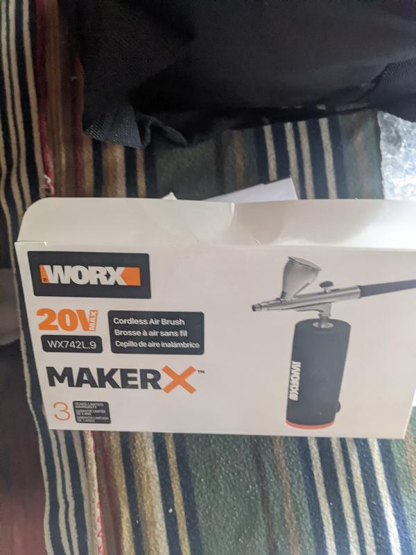 WORX 20V MakerX™ Double Action Air Brush Gun - WX742 9 