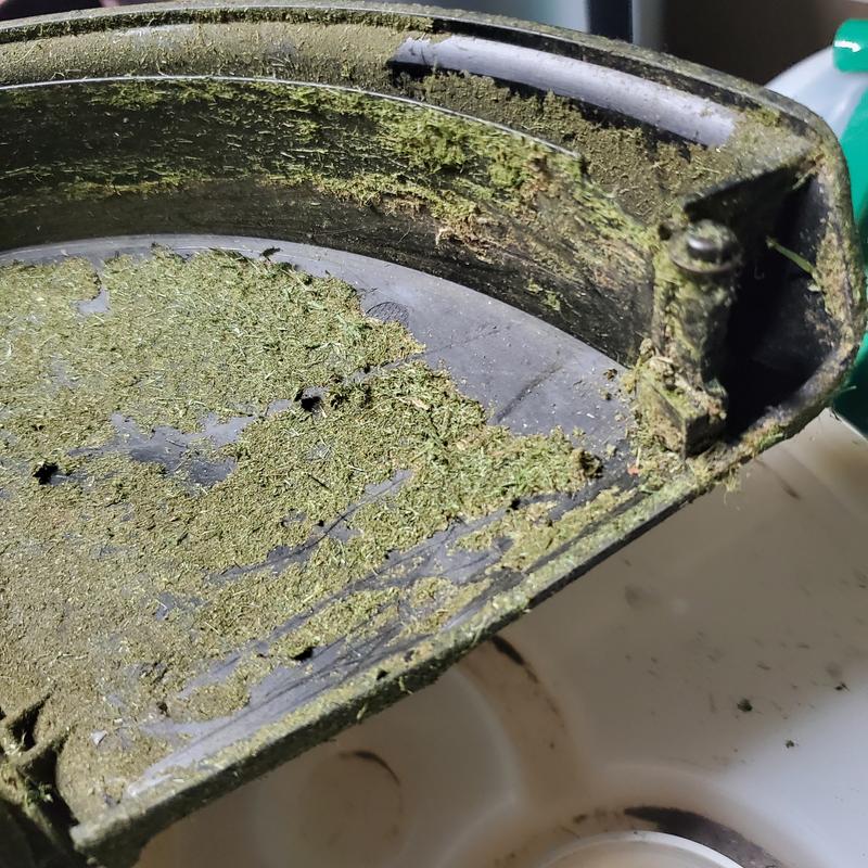 Blade that cuts access came off already