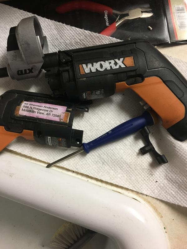 WORX 4V Cordless XTD Xtended Reach Driver QVC