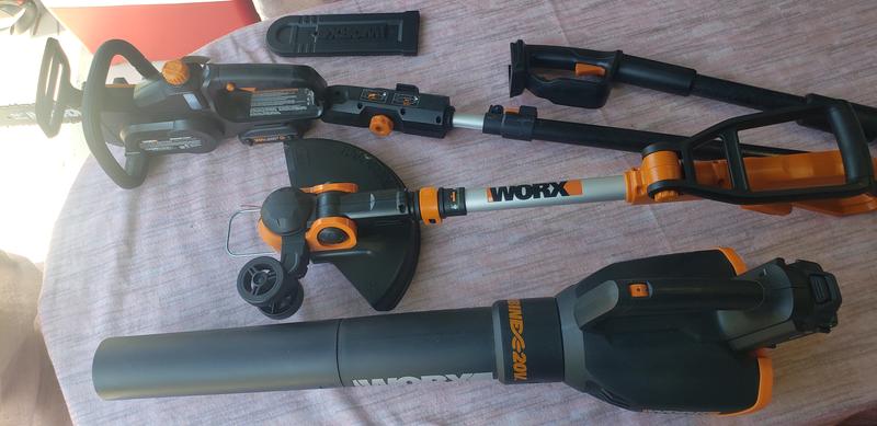 All 3 of my WORX tools: