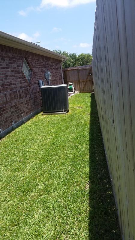 Side yard.