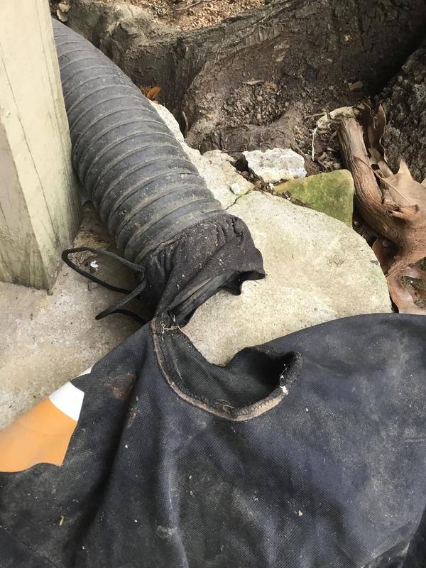 It pulled apart where the ‘hookup’ hose goes into the cover!