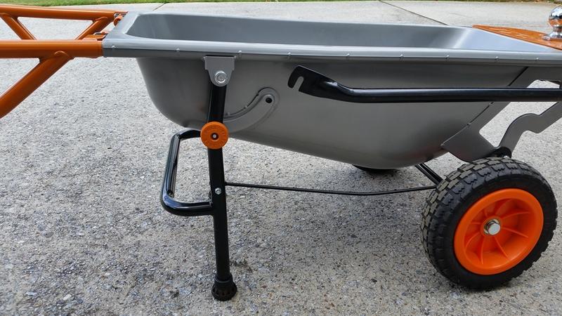 Reviews for Worx 3 cu. ft. AeroCart Wheelbarrow Dump and Yard