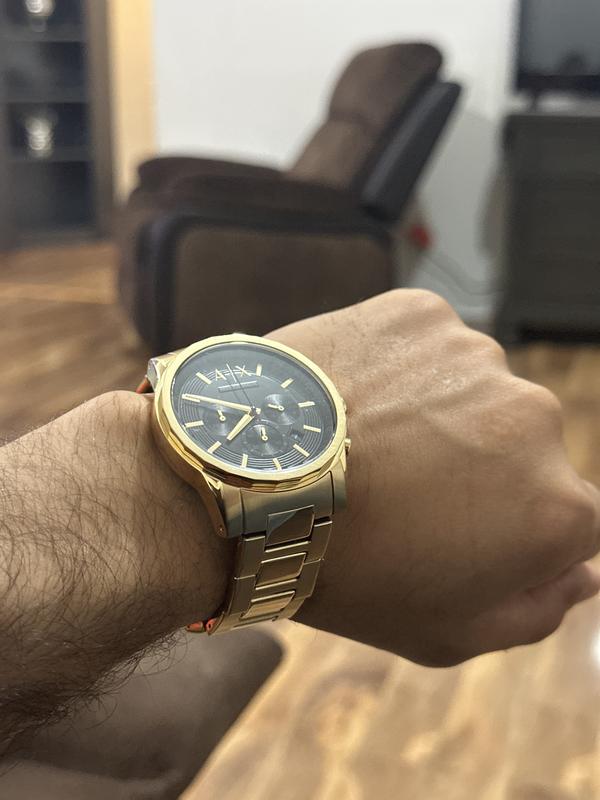 A/X 腕時計 クロノグラフ メンズ ☆上品なデザイン☆ アルマーニ