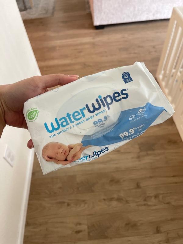 Waterwipes Plastic-free Original Unscented 99.9% Water Based Baby Wipes -  540ct : Target