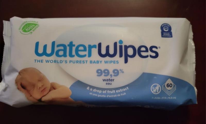 Comprar Toallitas bebé waterwipes biodegradable Pack 9 unidades de 60  toallitas WaterWipes