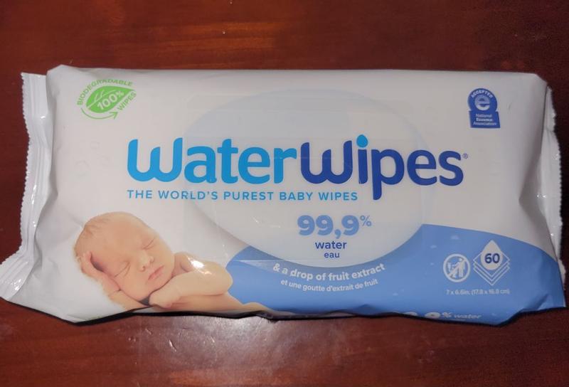  WaterWipes Plastic-Free XL Bathing Wipes for Toddlers & Babies,  99.9% Water Based Wipes, Unscented & Hypoallergenic for Sensitive Skin, 16  Count (1 pack), Packaging May Vary : Health & Household