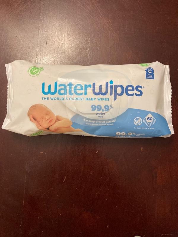 Water best sale only wipes