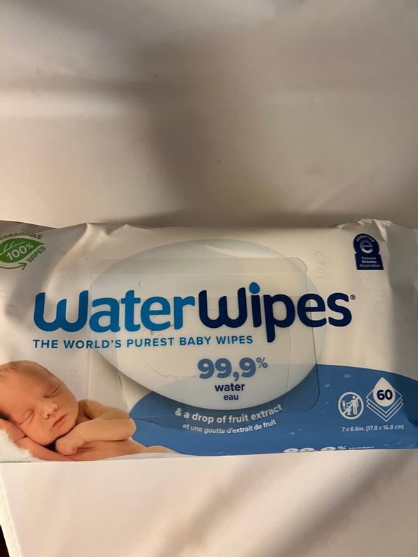 Water Wipes Baby Unscented,1pk(60 Wipes)