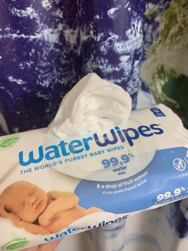 WaterWipes Original Unscented 99.9% Water Based Baby Wipes - 240 Count -  Safeway