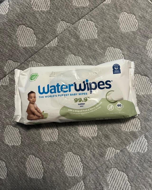 Water Wipes Baby Unscented,1pk(60 Wipes)