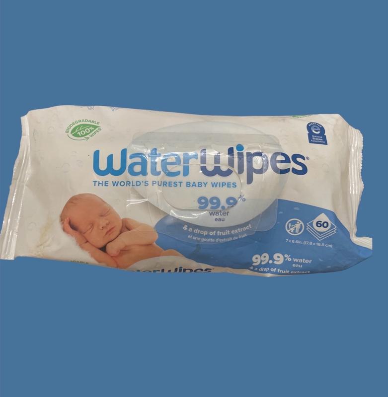 WaterWipes Lingettes Pures Lot de 4 + 1 gratuit