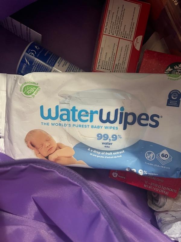 Water Wipes 60 Wipes - 12 Pack