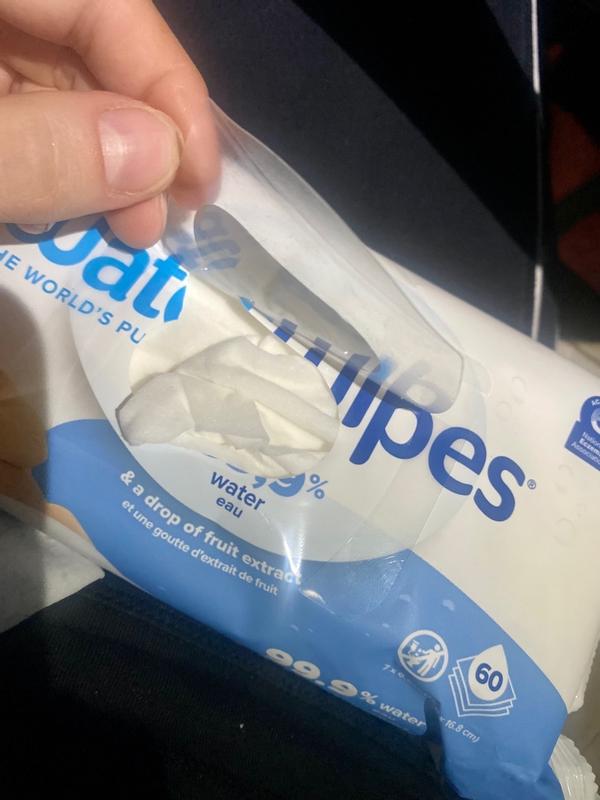 Water only hot sale wipes