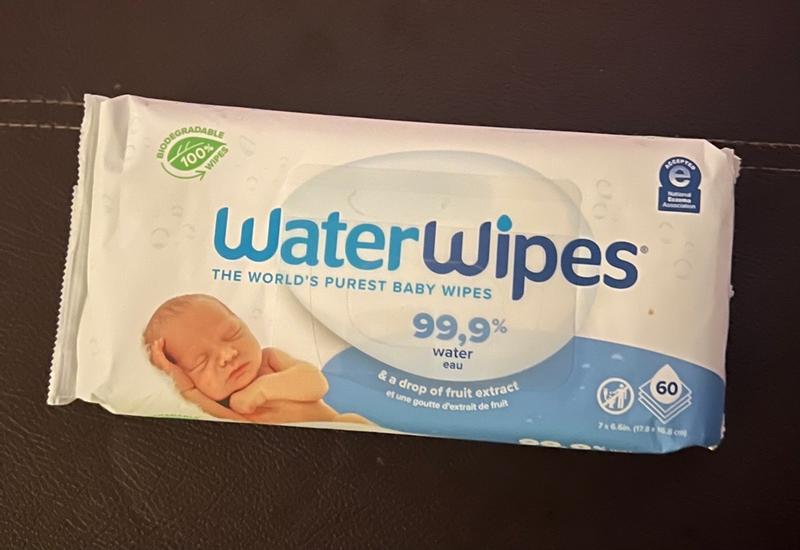 WaterWipes Plastic Free Sensitive Baby Wipes 60ct : Baby fast