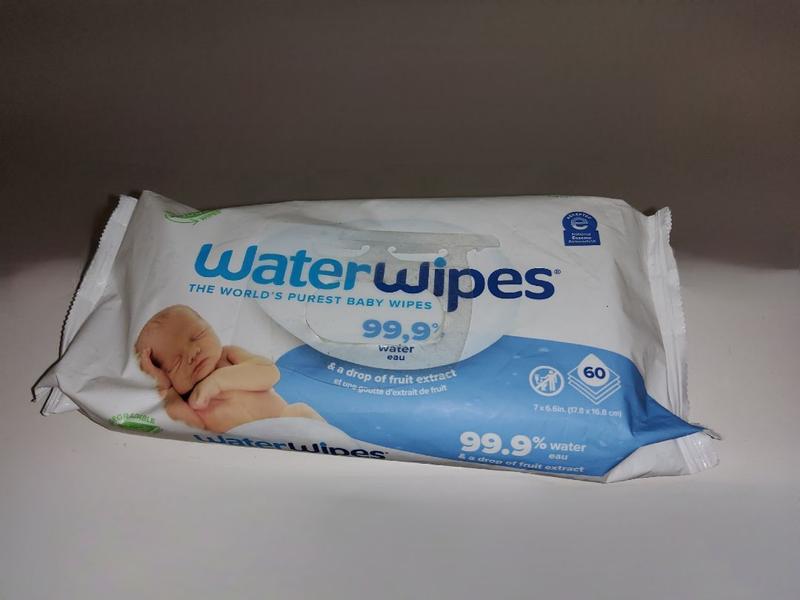 WaterWipes 99.9% Water Based & Hypoallergenic Adult Wipes for