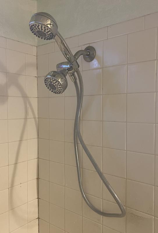 Waterpik® PowerSpray+Dual Showerhead in Chrome Bed Bath & Beyond