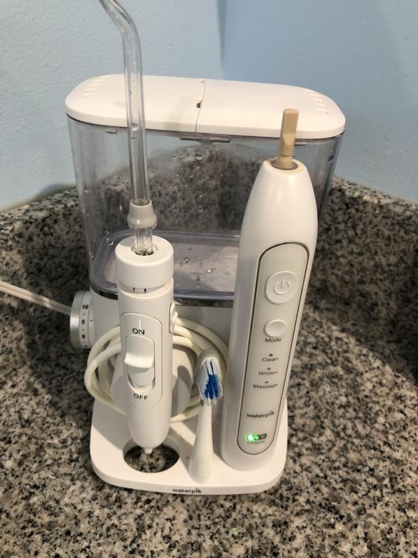 Waterpik™ Complete Care 9.0, White with Chrome