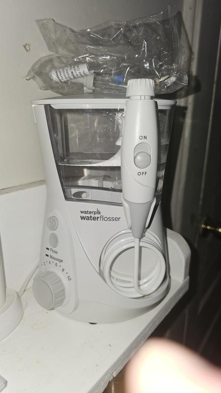 White Waterpik™ Aquarius™ Water Flosser
