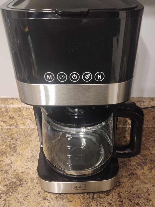 Kenmore Aroma Control Programmable 12-Cup Coffee Maker - Black/Stainless