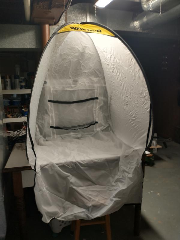 HomeRight Spray Shelter 36 Mil Polyethylene 7.27-lb 9-ft x 6-ft Drop Cloth  at