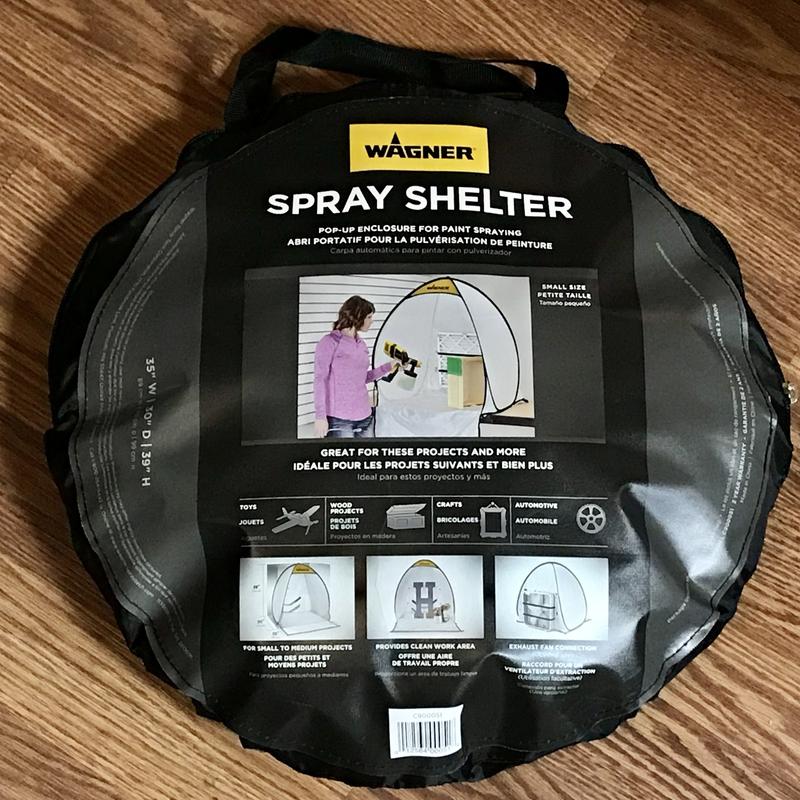 Wagner Small Spray Shelter, Perfect for Small Crafting Projects with Power  Paint Sprayers 