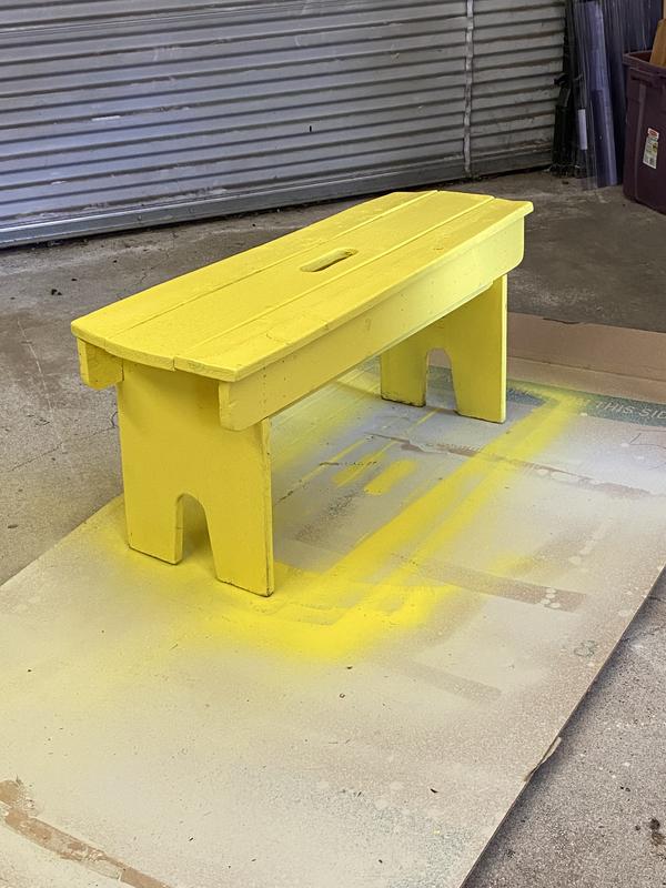 Just one of my projects. The first coat went on in less than 10 minutes.