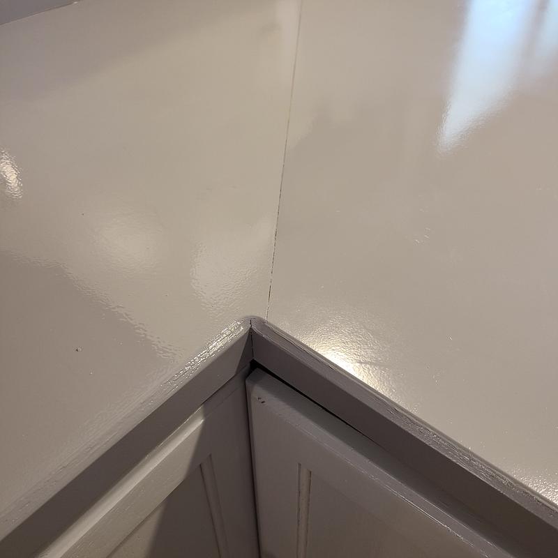 Close up of some completed area