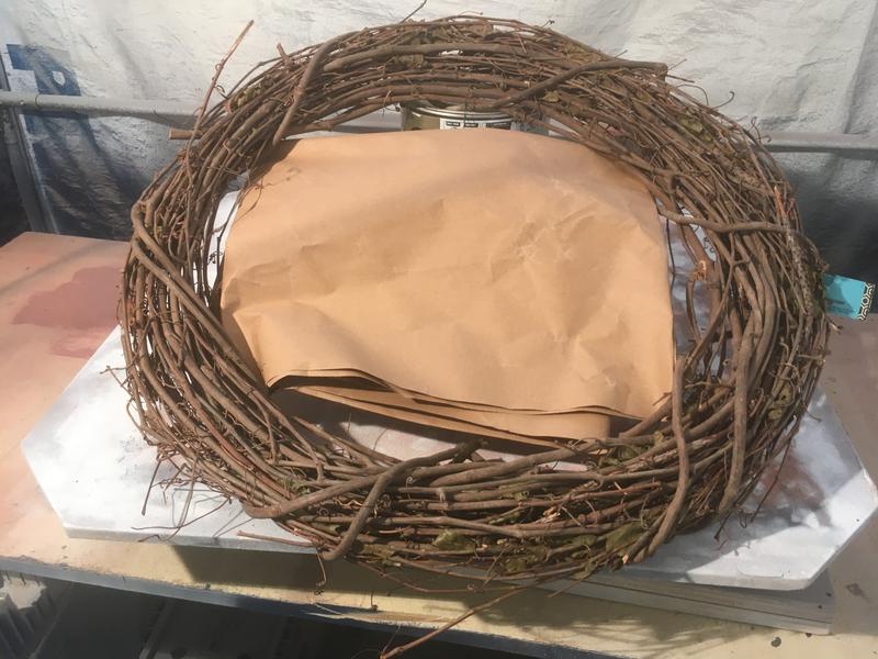 painting wreath