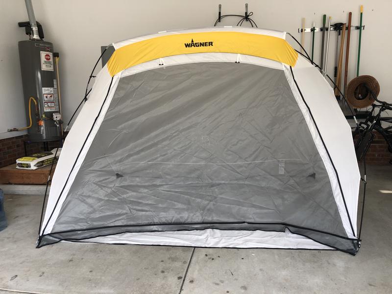 Wagner Studio Spray Tent with Built-In Floor, portable spray paint booth,  spray paint tent large, paintspray shelter tent, paint spray booth tent