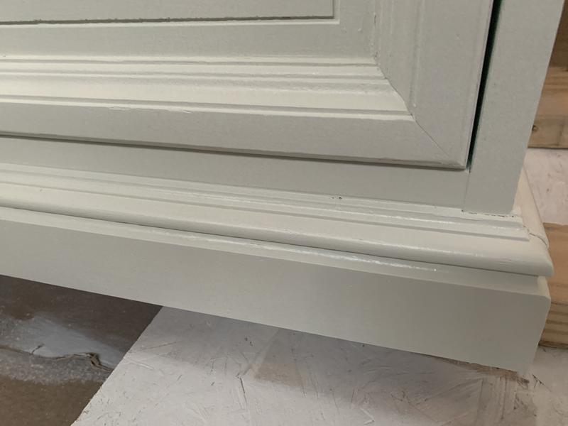 This is just after one coat of paint.