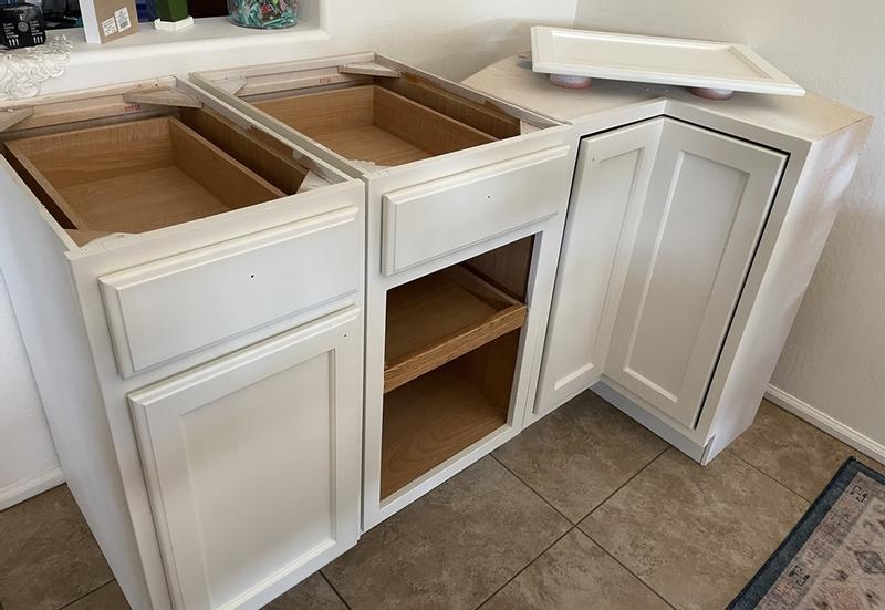 repainted cabinets