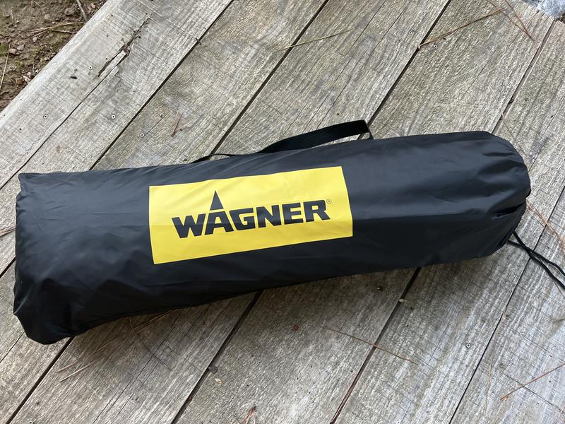 Wagner 4.7 ft. x 5.6 ft. White Polyester Medium Spray Shelter C900139.M -  The Home Depot