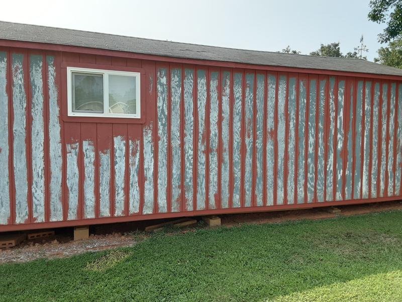 Back brushed grooves before rolling.