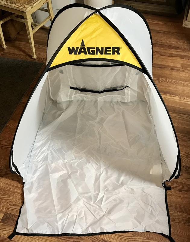 Wagner C900038.W Spray Shelter - 8.5 ft. x 6 ft. White Polyester - Lar