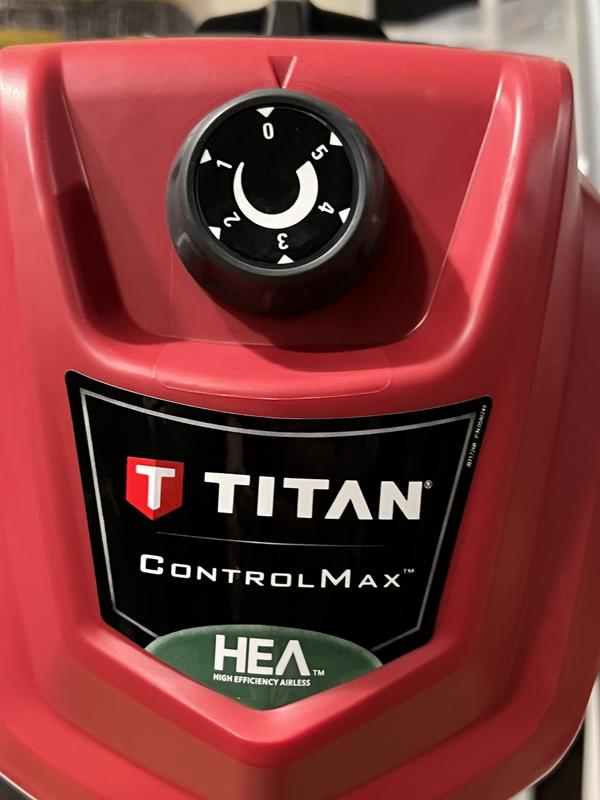 Titan controlmax 1900 pro deals high efficiency airless sprayer