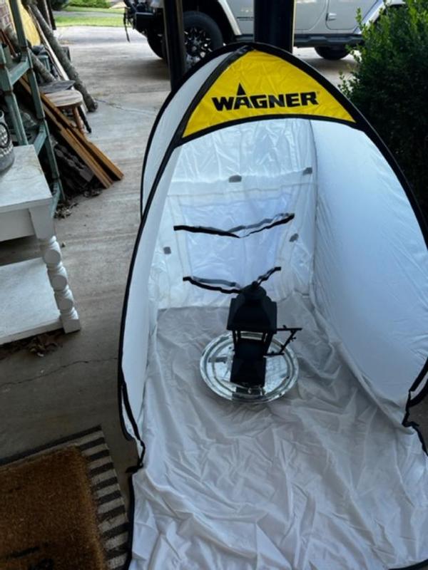 Wagner Spray Shelter Small 3.5 Mil 5-OZ 3-ft x 2-ft Drop Cloth in the Drop  Cloths department at