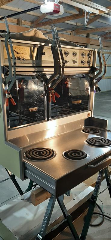 My shiny Flair oven.