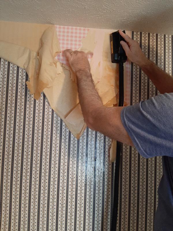 Removing 2 layers of wall paper
