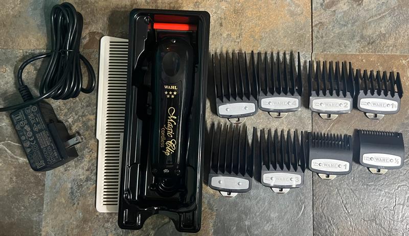 5 Star Black Cord/Cordless Magic Clip | Wahl Pro