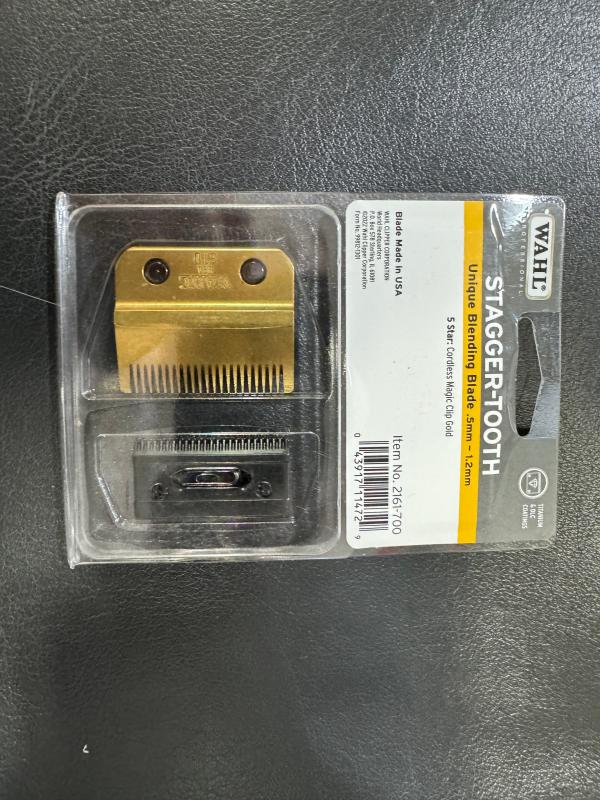 AIRERA Ersatzklingen Set Für Wahl Magic Clip - 2-Loch Stagger Tooth, 1 Feste + 1 Bewegliche Klinge