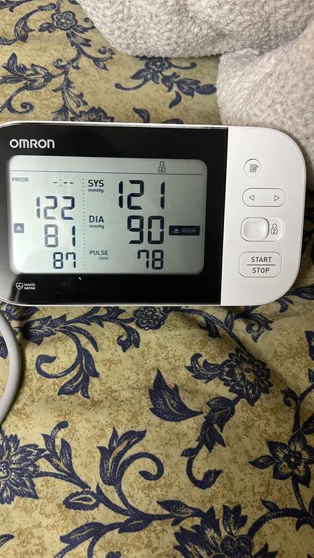 Omron 7 Series Upper Arm Blood Pressure Monitor with Cuff that