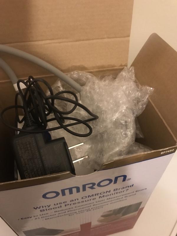 OMRON 10 Series® Wireless Upper Arm Blood Pressure Monitor (BP7450) – BV  Medical