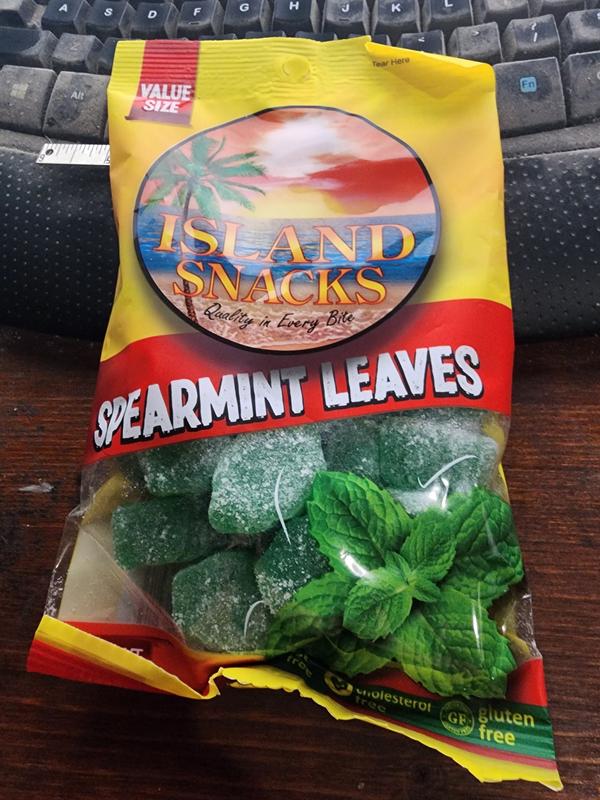  Spearmint Leaves Minty Slices Jelly Candy (2 Pound Bag) :  Grocery & Gourmet Food