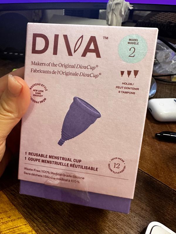 DIVA Reusable Menstrual Cup, 1 unit, Model 1