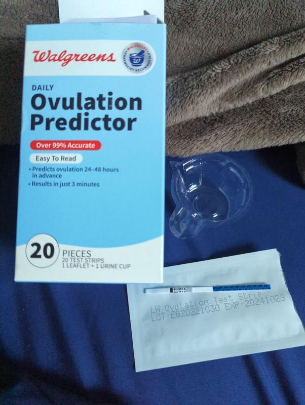 Walgreens Daily Ovulation Predictor Test Strips Walgreens