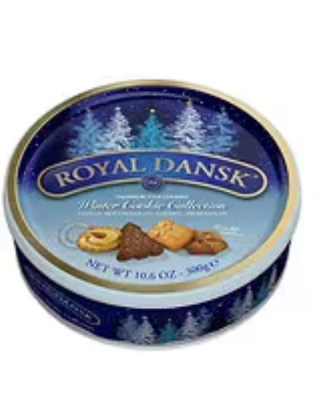 Royal Dansk Danish Cookies Tin butter 24 Ounce