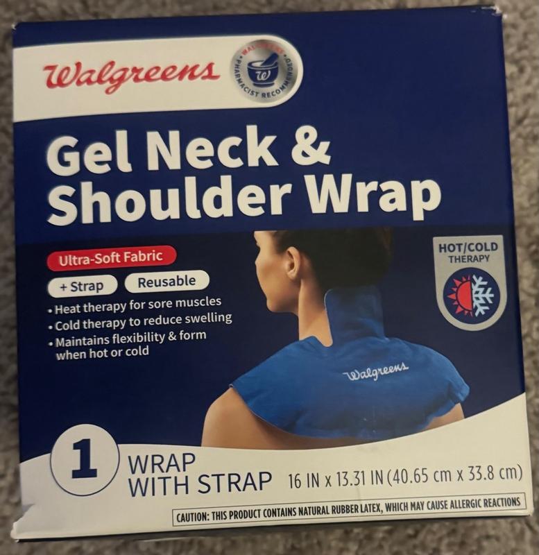 Walgreens Reusable Hot and Cold Neck and Shoulder Wrap